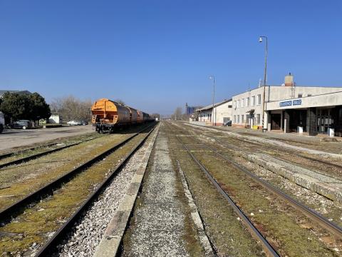 Fotografie Želiezovce Train Station