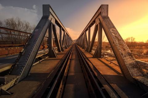 Fotografie Nemšová Train Station