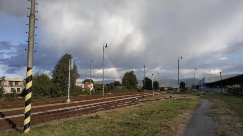 Fotografie Nemšová Train Station
