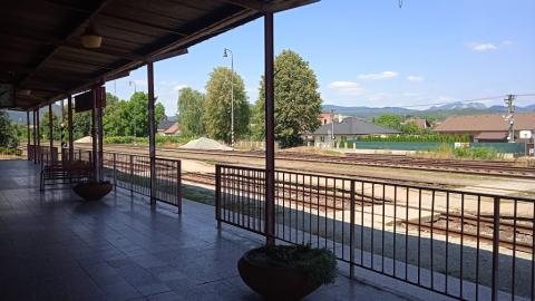 Fotografie Nemšová Train Station