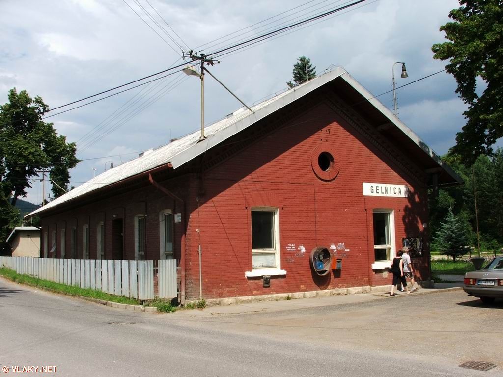 Železničná stanica Gelnica ŽELEZNIČNÁ STANICA