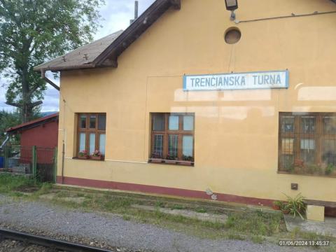 Fotografie Trenčín Trenčianska Turná Train Station