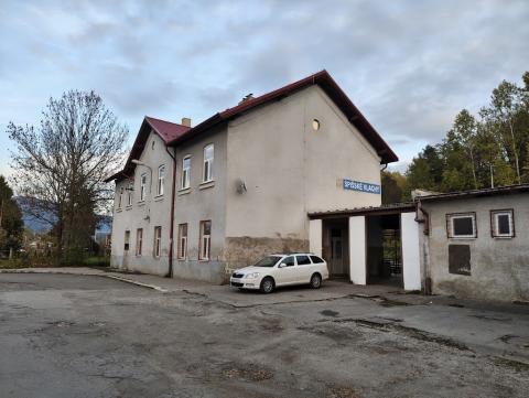 Fotografie Spisske Vlachy Train Station