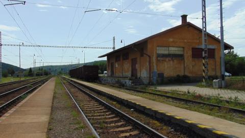Fotografie Veľký Šariš Train Station