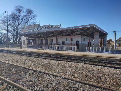 Fotografie Žabokreky nad Nitrou Train station