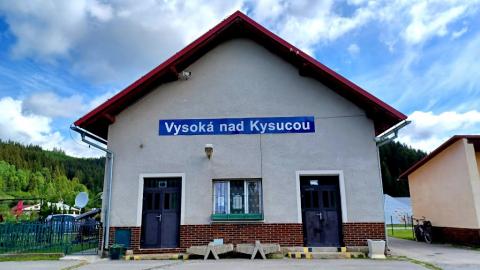 Fotografie Vysoká nad Kysucou Train Station