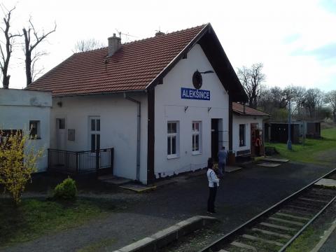 Fotografie Alekšince Train Station
