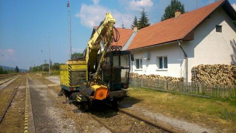 Fotografie Heľpa Train Station