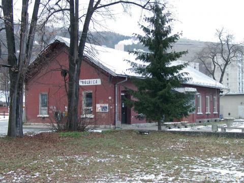 Fotografie Gelnica Main Train Station