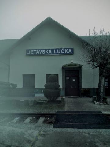 Fotografie Lietavská Lúčka Train Station