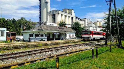 Fotografie Horne Srnie Train Station
