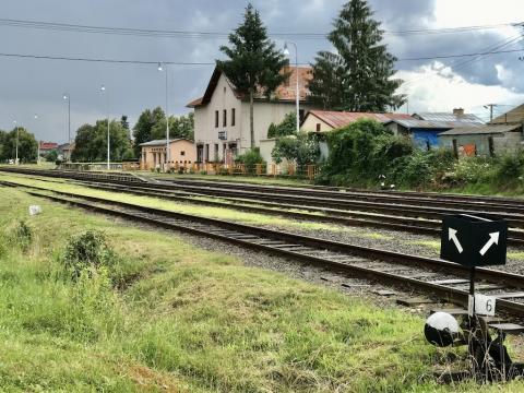 Fotografie Poltár Train Station