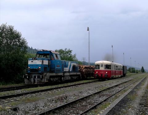 Fotografie Heľpa Train Station
