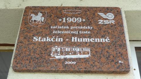 Fotografie Stakcin Train Station