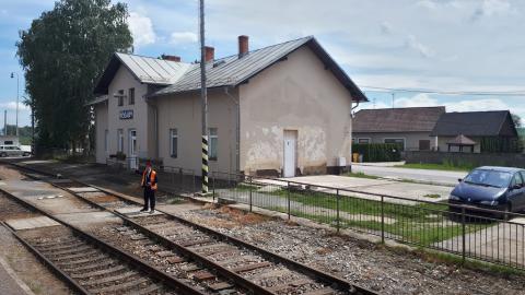 Fotografie Bošany Train Station