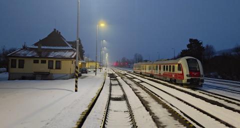 Fotografie Horna Stubna Train Station