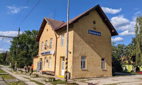 Fotografie Smolenice Train Station