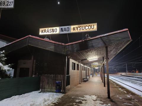 Fotografie Krasno Nad Kysucou Train Station