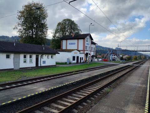 Fotografie Čierne pri Čadci Train Station
