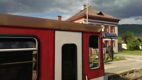 Fotografie Nálepkovo Train station