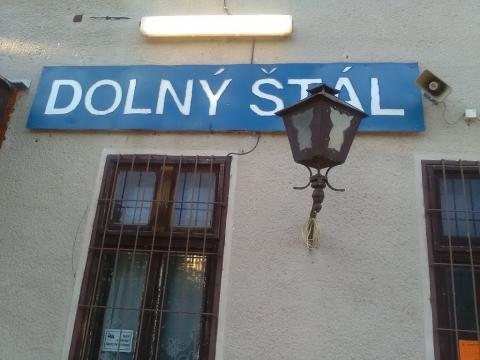 Fotografie Dolný Štál Train Station