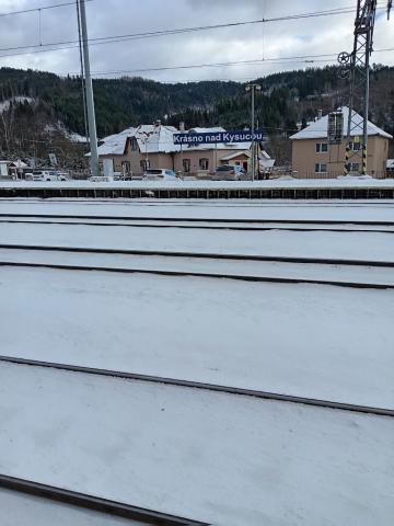 Fotografie Krasno Nad Kysucou Train Station