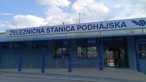 Fotografie Podhájska Train Station