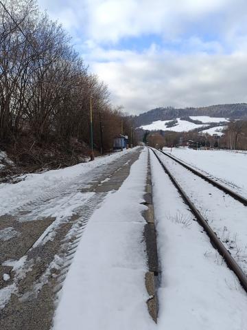 Fotografie Oravský Podzámok zast. Train Station