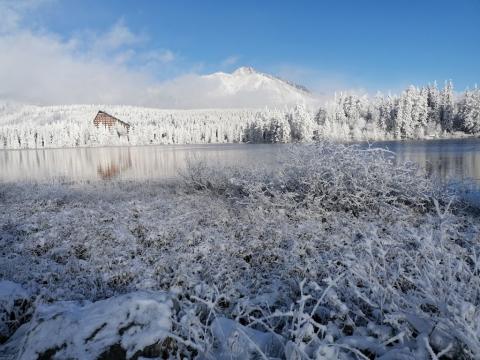 Fotografie Vysoké Tatry Štrbské Pleso Train Station
