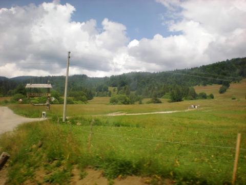 Fotografie Pohronská Polhora Zbojská Train station