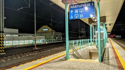 Fotografie Trebisov Train Station