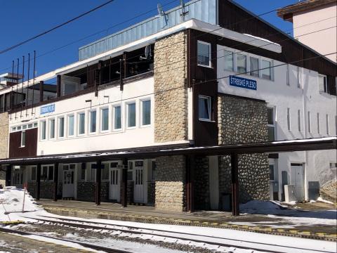 Fotografie Vysoké Tatry Štrbské Pleso Train Station