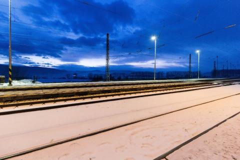 Fotografie Vydrník Train station