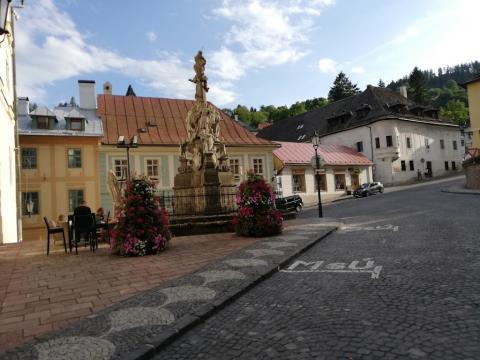 Fotografie Banská Štiavnica Train Station