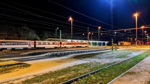 Fotografie Kralovany Train Station