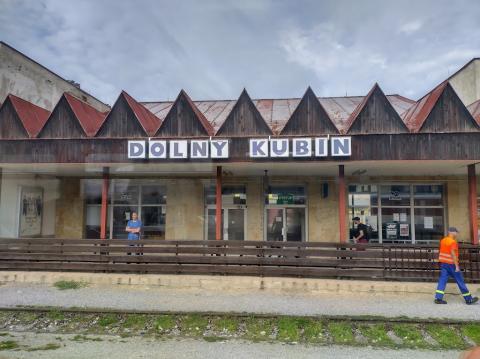 Fotografie Dolny Kubin Train Station