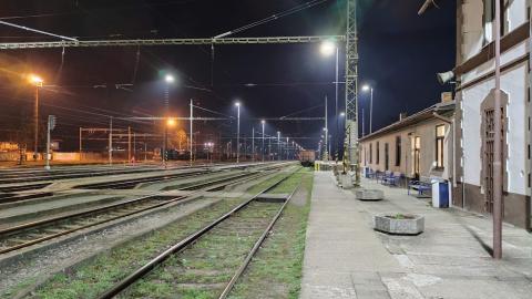 Fotografie Ladomerská Vieska Žiar n.Hronom Train station