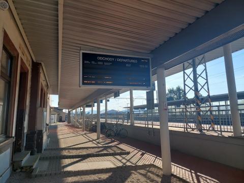 Fotografie Bytča Hrabové Train Station