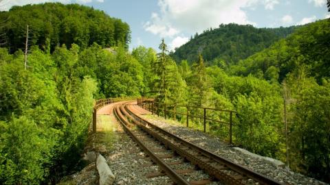 Fotografie Tisovec Train Station
