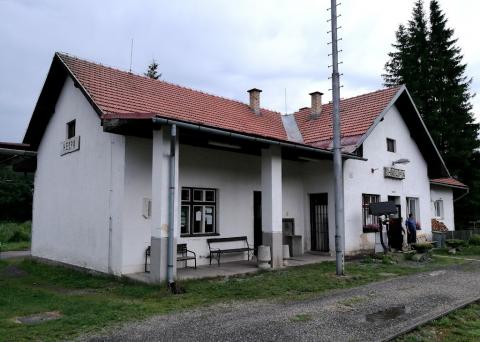 Fotografie Heľpa Train Station