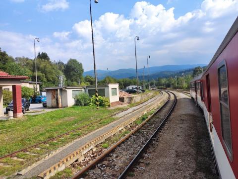 Fotografie Gelnica Train Station