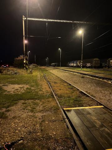 Fotografie Šelpice Train Station