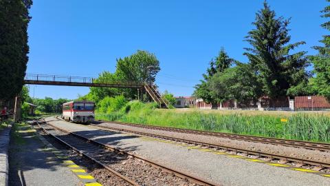 Fotografie Hajnáčka Train Station
