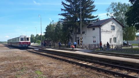 Fotografie Ludanice Train Station