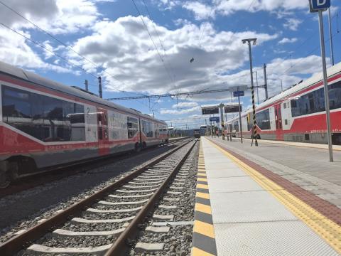 Fotografie Humenne Train Station