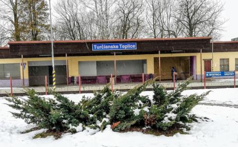 Fotografie Železničná stanica Turčianske Teplice