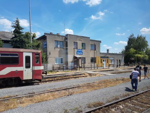 Fotografie Čata Train Station