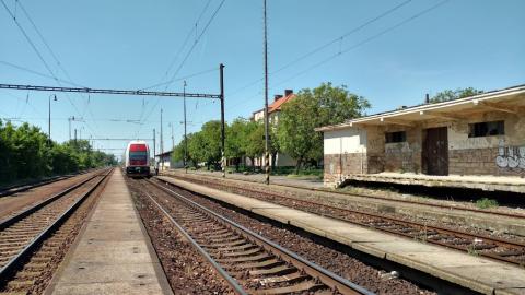 Fotografie Gbelce Train Station