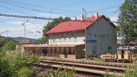 Fotografie Spisske Vlachy Train Station