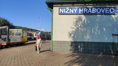 Fotografie Nižný Hrabovec Train station